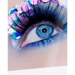 POP Display Graphic: Glitter Blue Eye