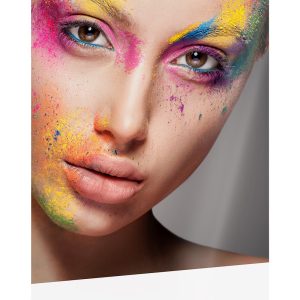 POP Display Graphic: Rainbow Dust Face Girl