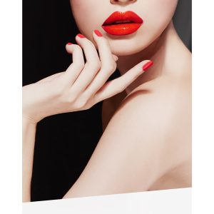 POP Display Graphic: Red Lips + Nails