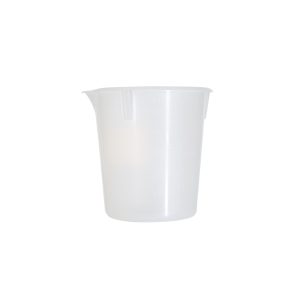 Plastic Beaker 60 ml, 2 oz 6 pack