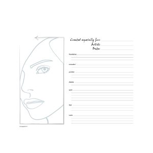 Face Chart (50 Sheets Per Pad)