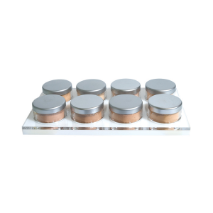 Large Template: Holds 8 FoundationBlush Loose Powder Jars