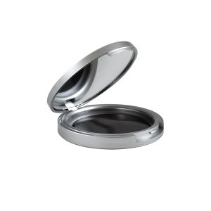 Silver Round Foundation Compact
