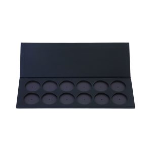 Matte Black Blush Palette - 12 Pan