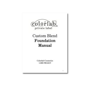 Custom Blend Foundation System Manual